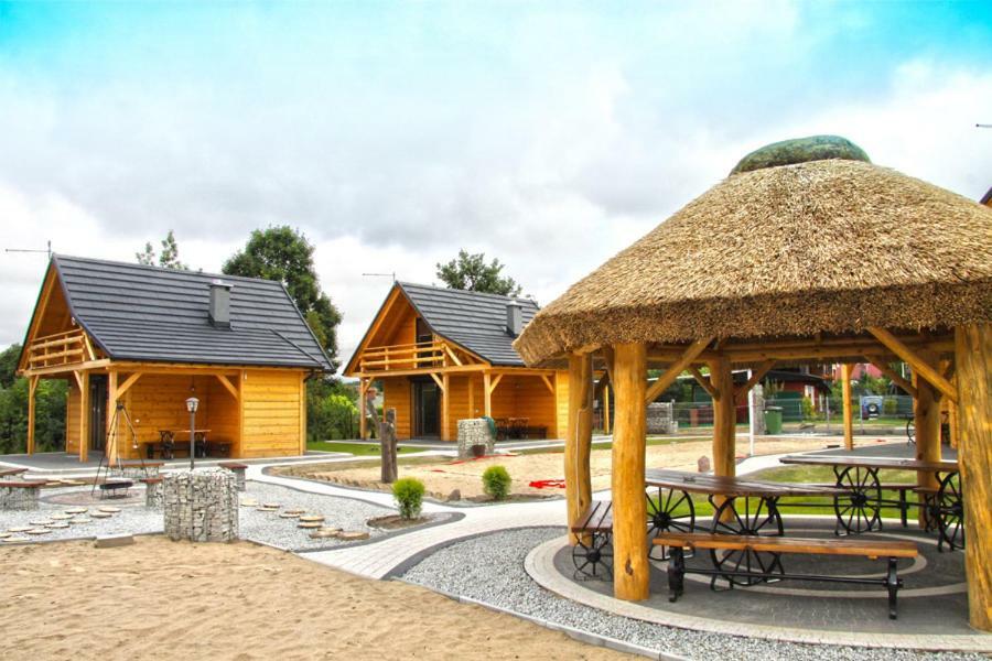 Bacówki nad jeziorem Goszcza Lubrza  Exterior foto